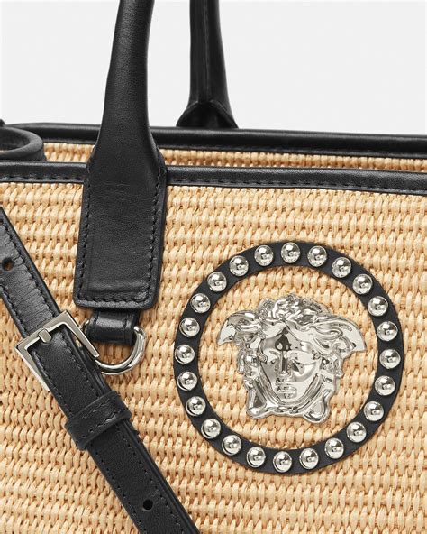 versace la medusa tote bag.